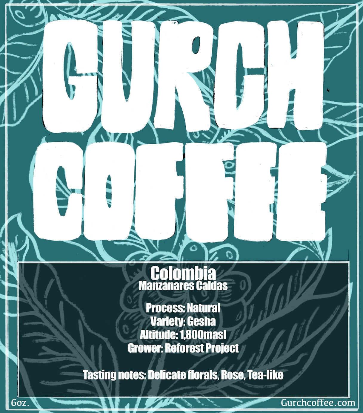Colombia Gesha - 6oz.